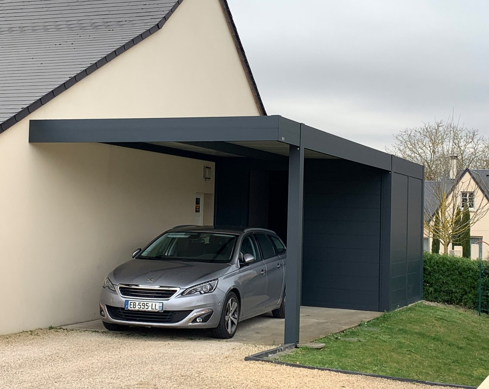 Amboise Paysage : Vente et pose de carport et abri sur Amboise, Tours et en Indre-et-Loire