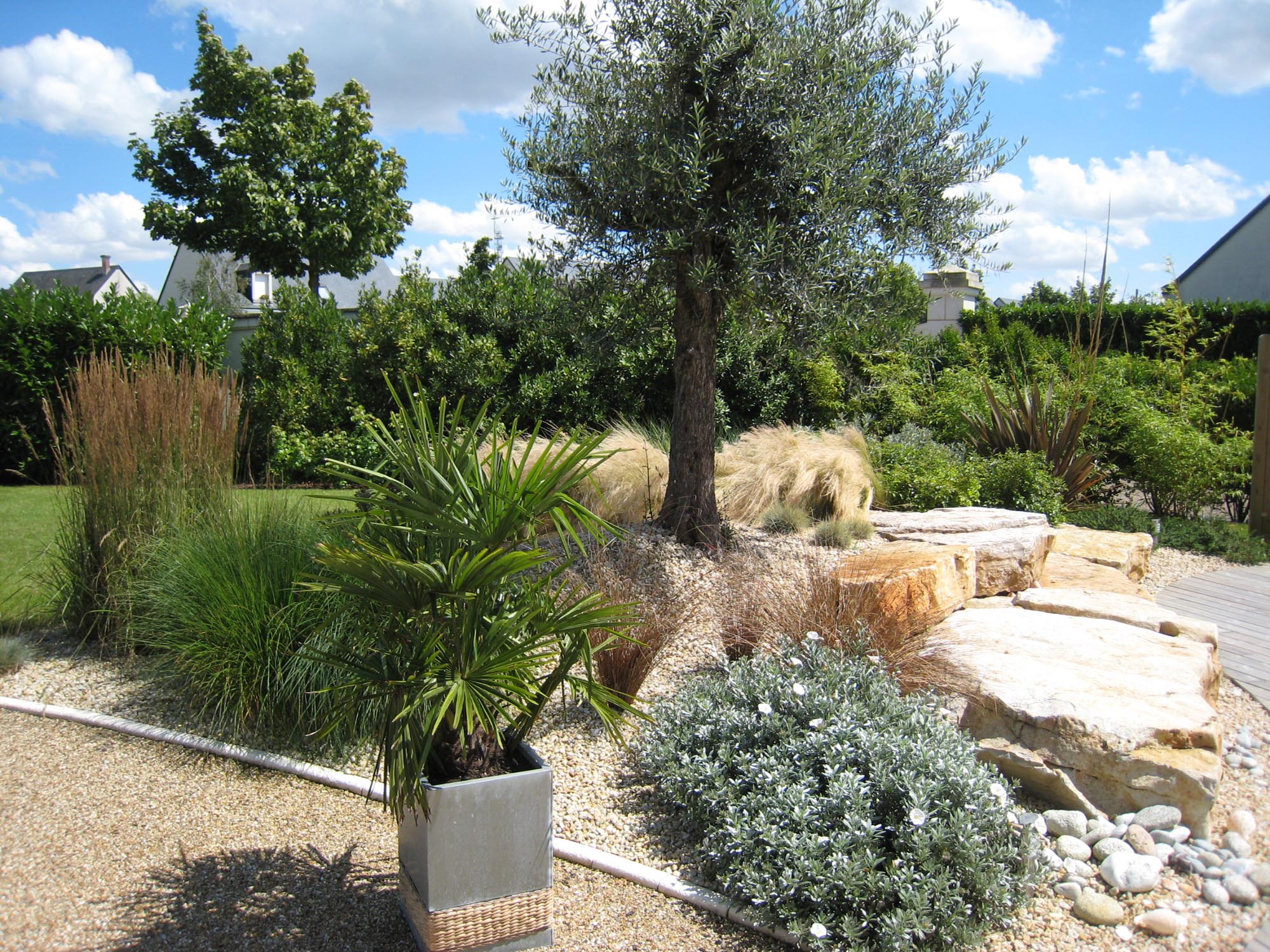 Création de jardin paysager