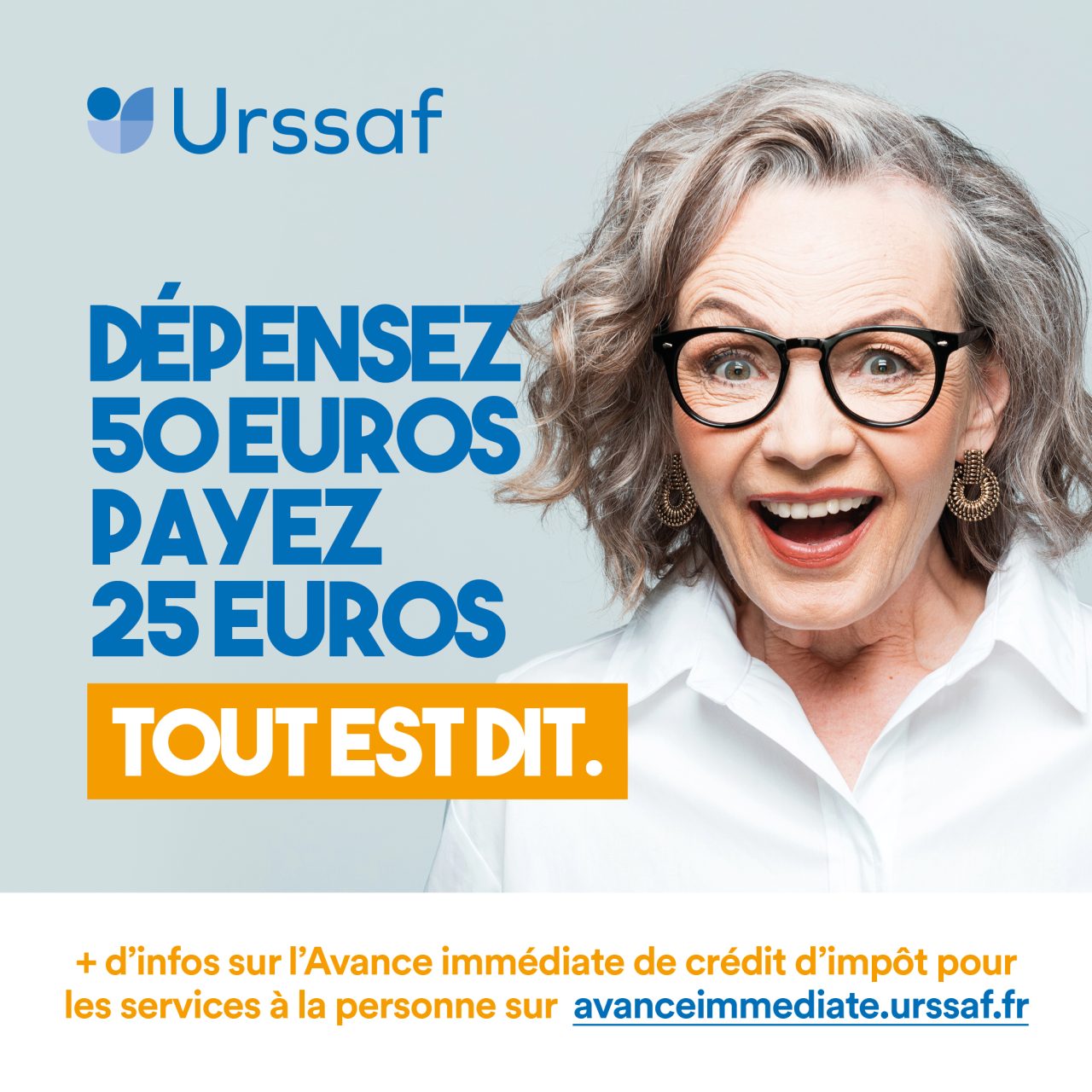 Avance immédiate - Service URSSAF